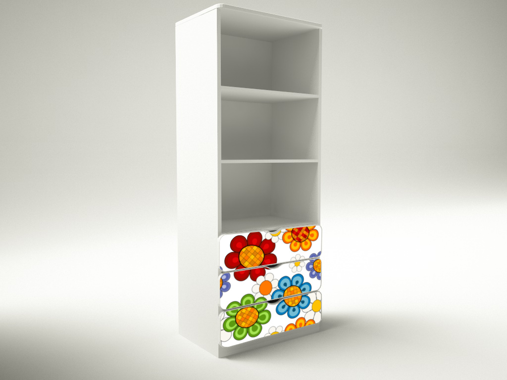 Becks knižnica XXL Kvety mix